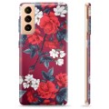 Samsung Galaxy S21+ 5G TPU Cover - Vintage Blomster