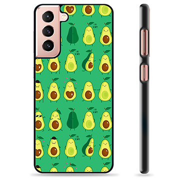 Samsung Galaxy S21 5G Beskyttende Cover - Avocadomønster