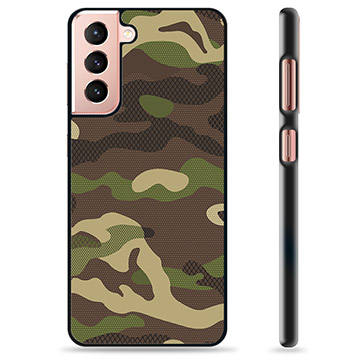 Samsung Galaxy S21 5G Beskyttende Cover - Camo