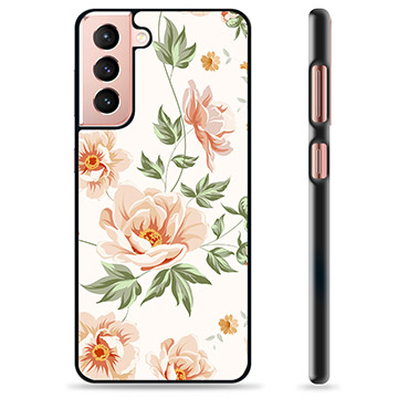Samsung Galaxy S21 5G Beskyttende Cover - Floral