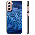 Samsung Galaxy S21 5G Beskyttende Cover - Læder