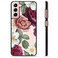 Samsung Galaxy S21 5G Beskyttende Cover - Romantiske Blomster