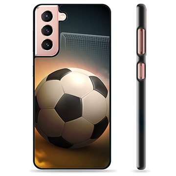 Samsung Galaxy S21 5G Beskyttende Cover - Fodbold