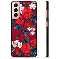Samsung Galaxy S21 5G Beskyttende Cover - Vintage Blomster