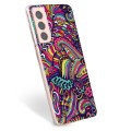 Samsung Galaxy S21 5G TPU Cover - Abstrakte Blomster