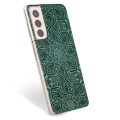 Samsung Galaxy S21 5G TPU Cover - Grøn Mandala