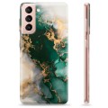 Samsung Galaxy S21 5G TPU Cover - Jade Marmor