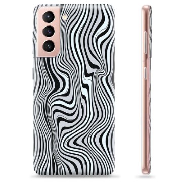 Samsung Galaxy S21 5G TPU Cover - Fascinerende Zebra