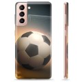 Samsung Galaxy S21 5G TPU Cover - Fodbold