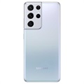 Samsung Galaxy S21 Ultra 5G - 128GB (Brugt - God stand) - Fantom Sølv