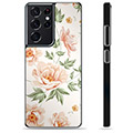 Samsung Galaxy S21 Ultra 5G Beskyttende Cover - Floral