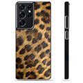 Samsung Galaxy S21 Ultra 5G Beskyttende Cover - Leopard
