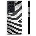 Samsung Galaxy S21 Ultra 5G Beskyttende Cover - Zebra