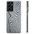 Samsung Galaxy S21 Ultra 5G TPU Cover - Fascinerende Zebra
