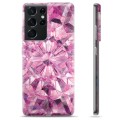 Samsung Galaxy S21 Ultra TPU Cover - Pink Krystal