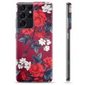 Samsung Galaxy S21 Ultra 5G TPU Cover - Vintage Blomster