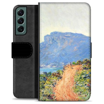 Samsung Galaxy S22+ 5G Premium Flip Cover med Pung - Corniche