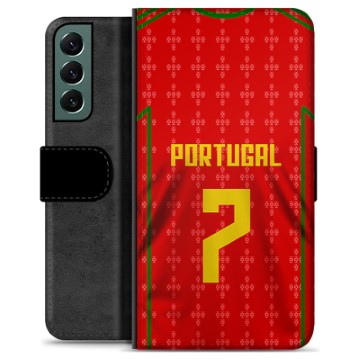 Samsung Galaxy S22+ 5G Premium Flip Cover med Pung - Portugal