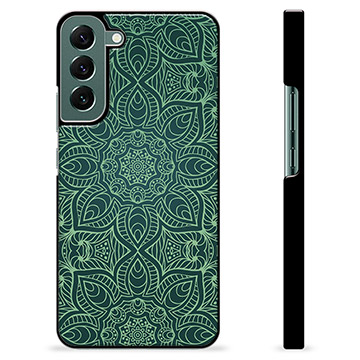 Samsung Galaxy S22+ 5G Beskyttende Cover - Grøn Mandala