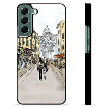 Samsung Galaxy S22+ 5G Beskyttende Cover - Italiensk Gade
