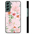 Samsung Galaxy S22+ 5G Beskyttende Cover - Vandfarveblomster