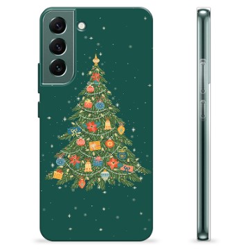 Samsung Galaxy S22+ 5G TPU Cover - Juletræ