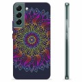 Samsung Galaxy S22+ 5G TPU Cover - Farverig Mandala