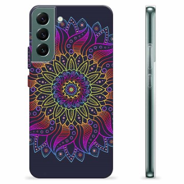 Samsung Galaxy S22+ 5G TPU Cover - Farverig Mandala