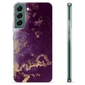Samsung Galaxy S22+ 5G TPU Cover - Gylden Plomme