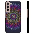 Samsung Galaxy S22 5G Beskyttende Cover - Farverig Mandala