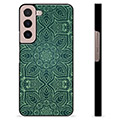 Samsung Galaxy S22 5G Beskyttende Cover - Grøn Mandala