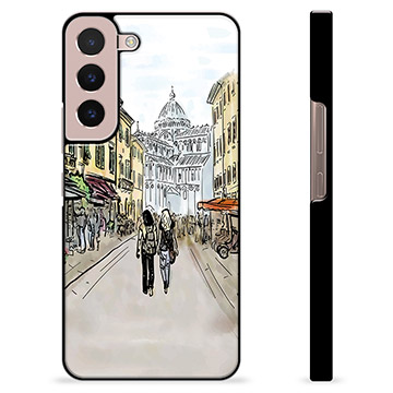 Samsung Galaxy S22 5G Beskyttende Cover - Italiensk Gade