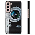 Samsung Galaxy S22 5G Beskyttende Cover - Retrokamera
