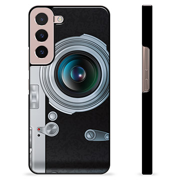 Samsung Galaxy S22 5G Beskyttende Cover - Retrokamera