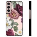 Samsung Galaxy S22 5G Beskyttende Cover - Romantiske Blomster