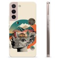 Samsung Galaxy S22 5G TPU Cover - Abstrakt Collage