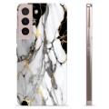 Samsung Galaxy S22 5G TPU Cover - Calacatta