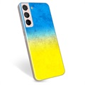 Samsung Galaxy S22 5G TPU Cover Ukrainsk Flag - Tofarvet