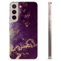 Samsung Galaxy S22 5G TPU Cover - Gylden Plomme