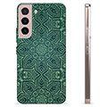 Samsung Galaxy S22 5G TPU Cover - Grøn Mandala