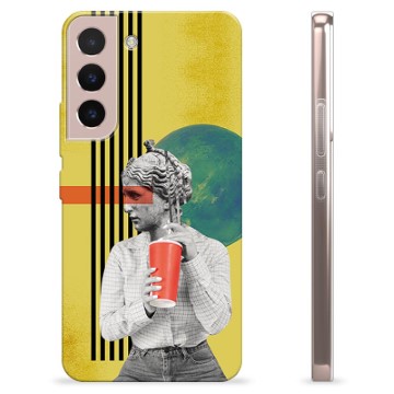 Samsung Galaxy S22 5G TPU Cover - Retro Kunst