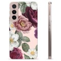 Samsung Galaxy S22 5G TPU Cover - Romantiske Blomster