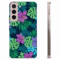 Samsung Galaxy S22 5G TPU Cover - Tropiske Blomster