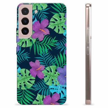 Samsung Galaxy S22 5G TPU Cover - Tropiske Blomster