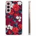 Samsung Galaxy S22 5G TPU Cover - Vintage Blomster