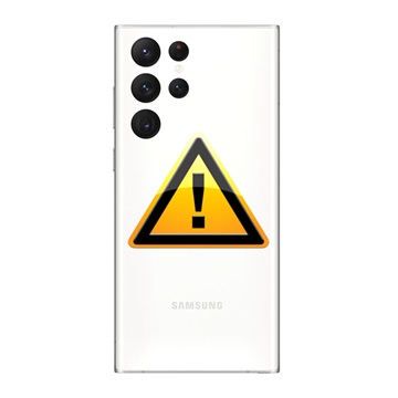 Samsung Galaxy S22 Ultra 5G Bag Cover Reparation - Hvid
