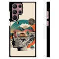 Samsung Galaxy S22 Ultra 5G Beskyttende Cover - Abstrakt Collage