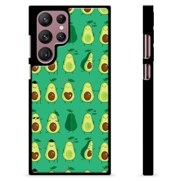 Samsung Galaxy S22 Ultra 5G Beskyttende Cover - Avocadomønster