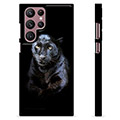 Samsung Galaxy S22 Ultra 5G Beskyttende Cover - Sort Panter