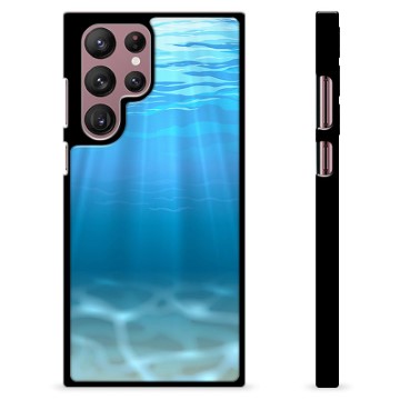 Samsung Galaxy S22 Ultra 5G Beskyttende Cover - Hav